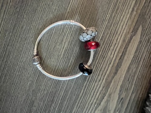 Pandora charm bracelet with - pandora,