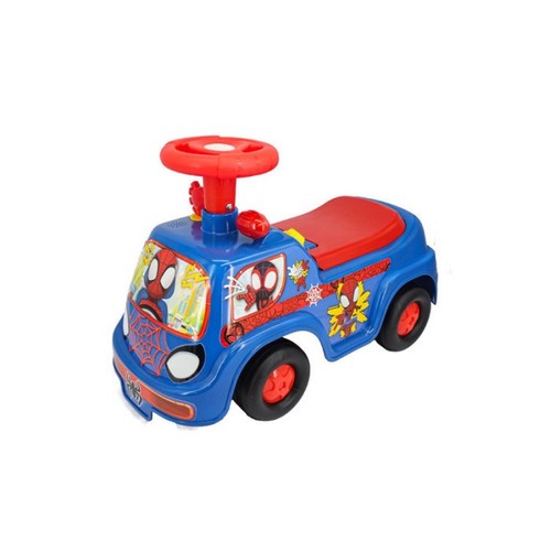 Camion cavalcabile spider man - camion,
