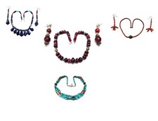 Antiche perle bohémien in