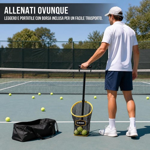 Raccoglitore palline tennis - raccoglitore,