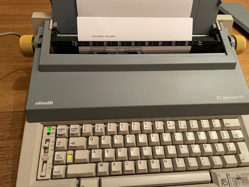 Macchina scrivere portatile - da,