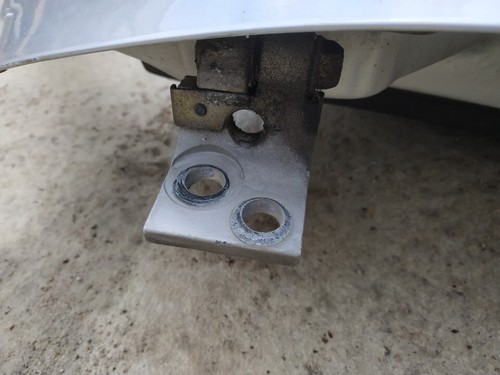 Front door hinge - front, for