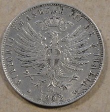 Italia 1902-R 25 Centesimi XF
