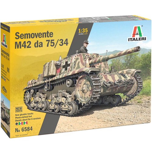 Italeri semovente m42 34 - semovente, 75/34