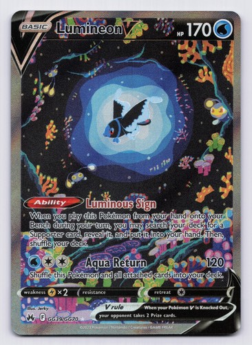 Lumineon holo ultra rara - lumineon,