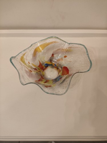 Vaso coppa vetro soffiato - coppa,