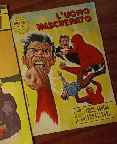 Fumetto uomo mascherato 121 - mascherato, n.