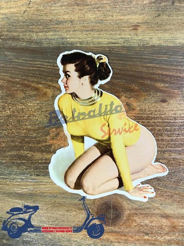 Adesivo vintage pin - , up