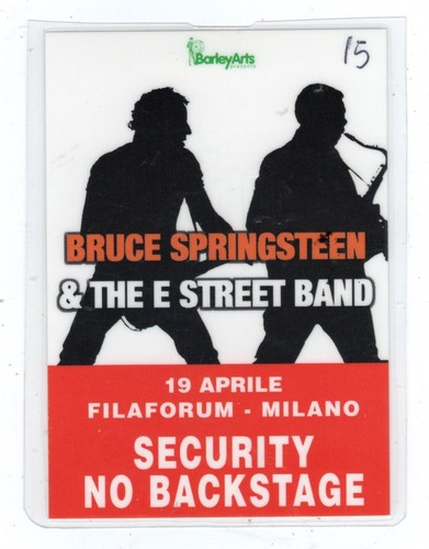 Pass bruce springsteen and - ,