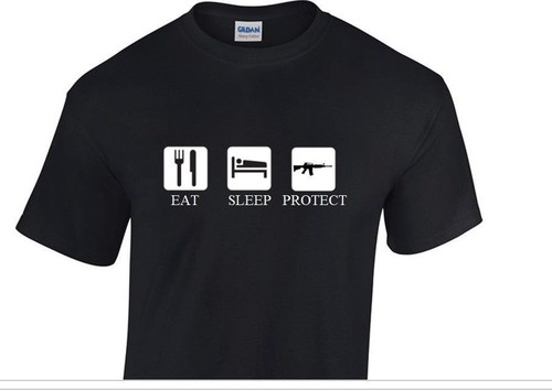 Shirt eat sleep protect - eat,