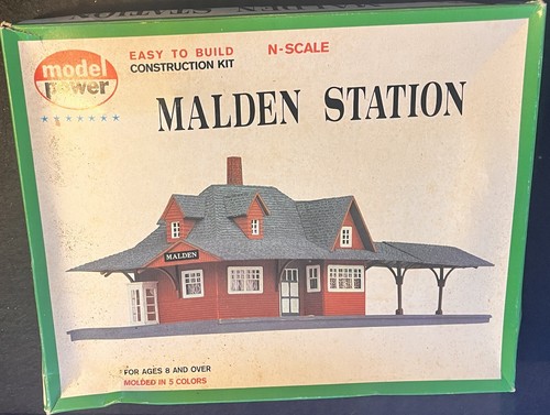 Kit modellino stazione malden - kit,
