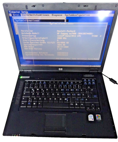Notebook compaq nx7400 - notebook,