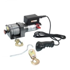 Verricello/Argano/Paranco elettrico 12V 2500 lbs con telecomando Ribitech - PE12