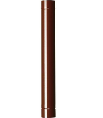 Tubo per stufa marrone