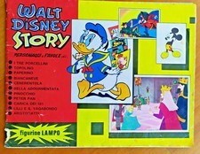 FIGURINE MANCOLISTA DISNEY STORY 1971 LAMPO MODERNA RECUPERATE 