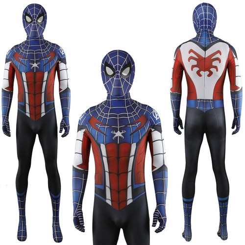 Capitan america tuta spiderman - capitan,