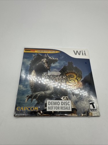 Nintendo wii monster hunter - wii, 3