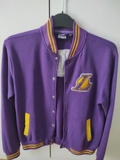 GIUBBOTTO GIACCA MAGLIA LOS ANGELES LAKERS OFFICIAL NBA ETA' 12 13 ANNI