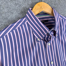 Camicia Gant uomo grande blu a