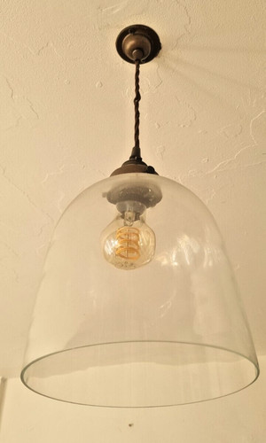 Lampada campana vetro - a, con