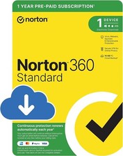 Norton 360 Standard Antivirus