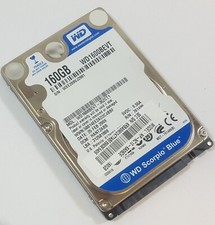Disco rigido notebook 160 GB Western Digital SATA 2,5" WD Scorpio Blue WD1600BEVT