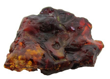 Ambra naturale rossastra