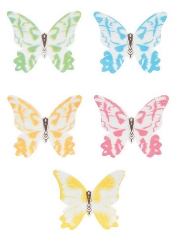 Decorazioni farfalle colorate - decorazioni,