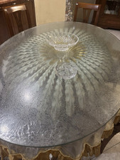 tavolo cristallo usato