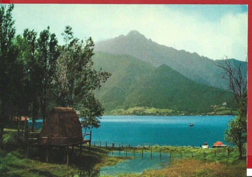 Cartolina italia lago di - cartolina,