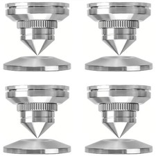 piedini isolanti per altoparlanti hifi hifi in acciaio inox regolabili