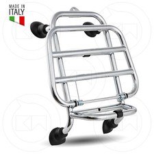 PORTAPACCHI CROMATO ANTERIORE VESPA GTS 300 SUPER / SPORT / HPE TECH EURO4 2019>