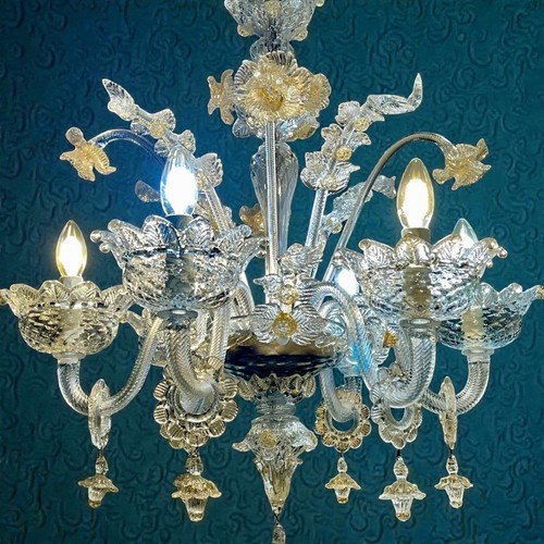 Prezioso lampadario oro 24 - ,