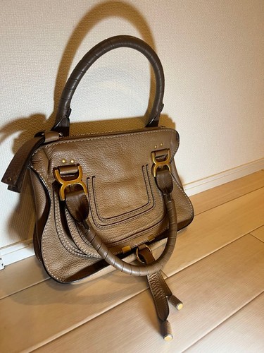 Chloe marcie marrone mini - marcie,