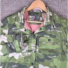 Giacca mimetica trapuntata