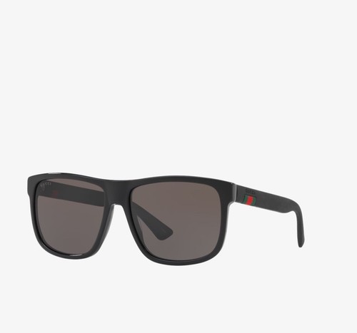 Gucci black web block - gucci, square