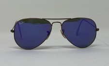 Occhiali da sole Ray Ban RB3025 Aviator Large Metal 167/1M, blu specchio. 55-14-135 3N