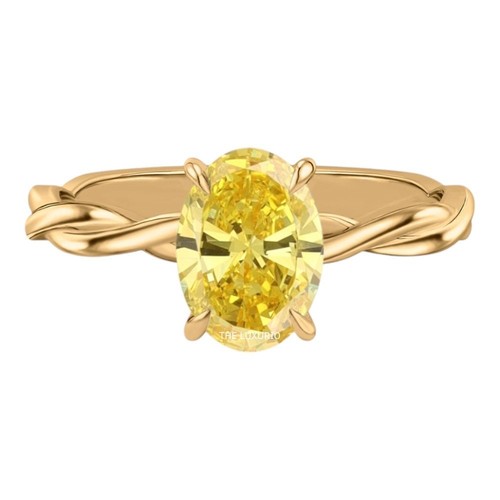 Anello oro giallo intenso - anello, in