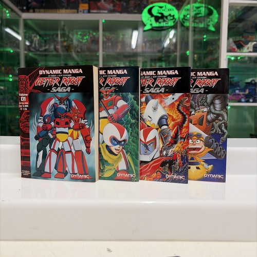 Dynamic manga getter robot - manga,
