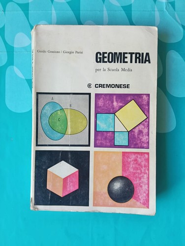 Libro vintage geometria - libro, la