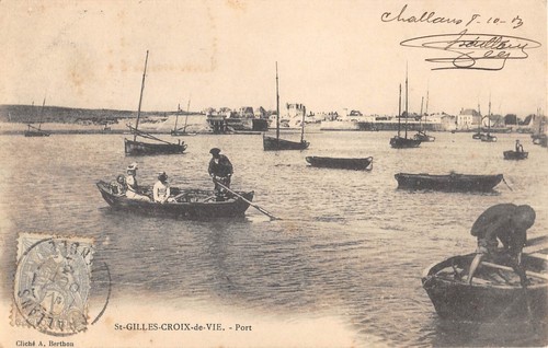 Cpa saint gilles - cpa, croix