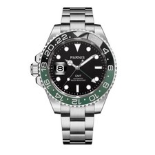 Orologio Uomo Parnis GMT