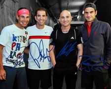 Foto firmata Rafael Nadal