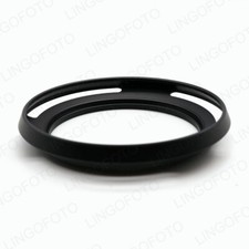 Paraluce ventilato inclinato in metallo 67 mm per Olympus Leica M Contax Fuji Short 