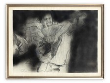 GIORGIO BELLANDI (Milano 1930 - Como 1976) QUADRO DIPINTO Tecnica mista Opera