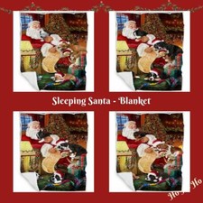 Babbo Natale che dorme con