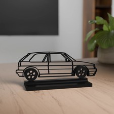 Decorazione 3D Modello VW Golf