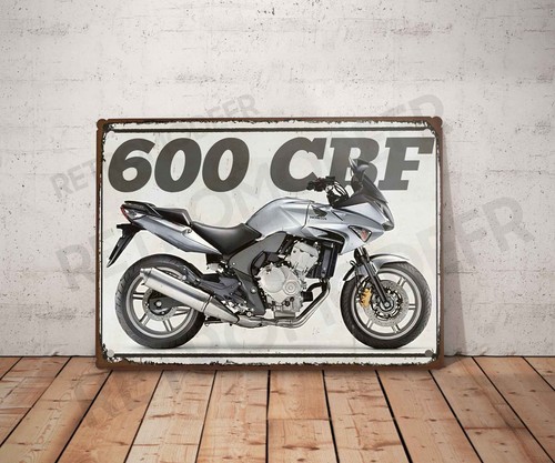 Plaque métal vintage - , honda