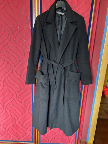 Cappotto nero sandro - cappotto,