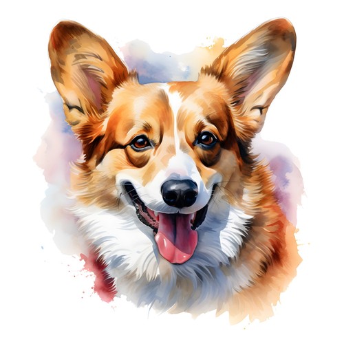 Adesivi corgi - adesivi,